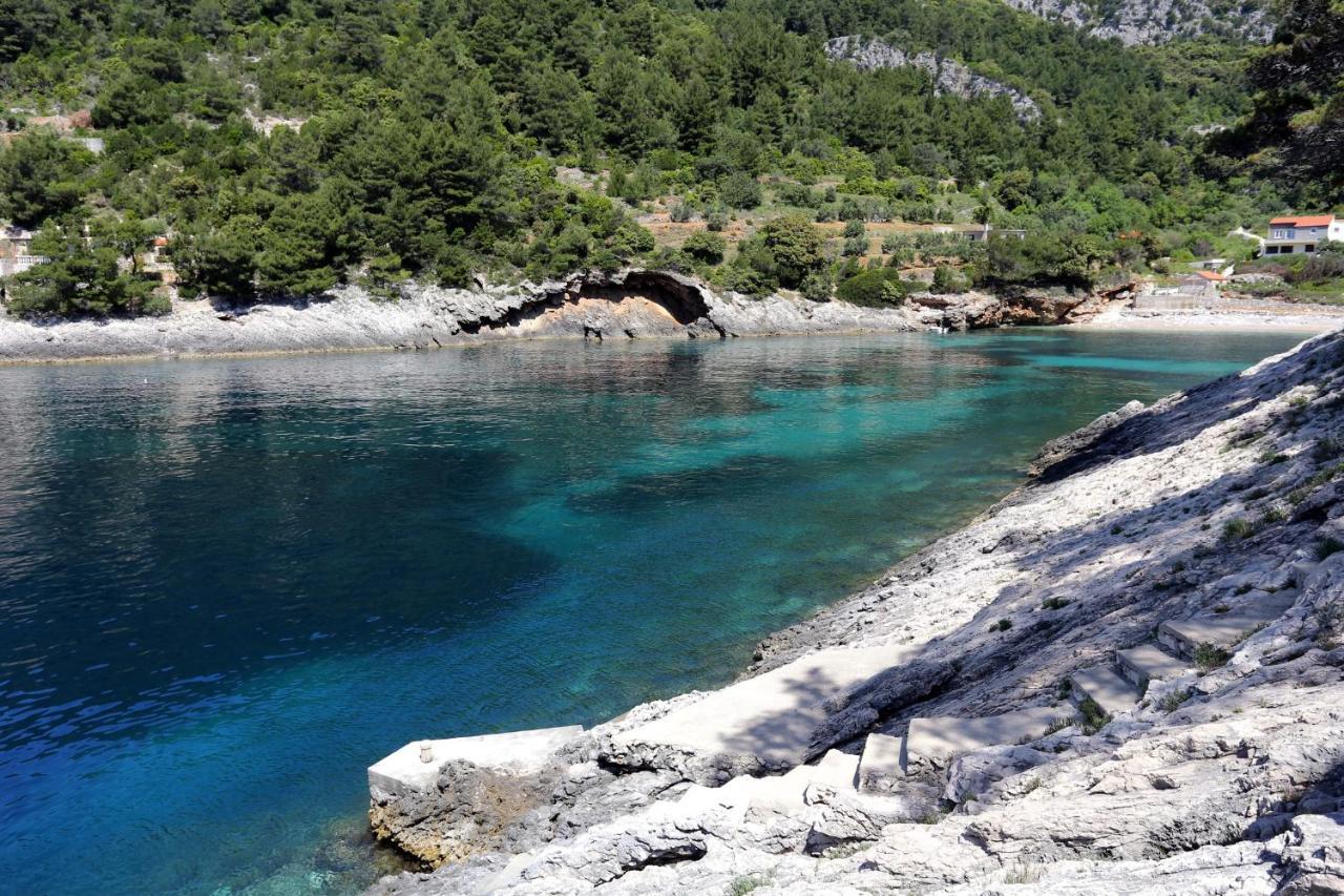 Secluded Fisherman'S Cottage Cove Bacva, Korcula - 9475 Pupnat 외부 사진