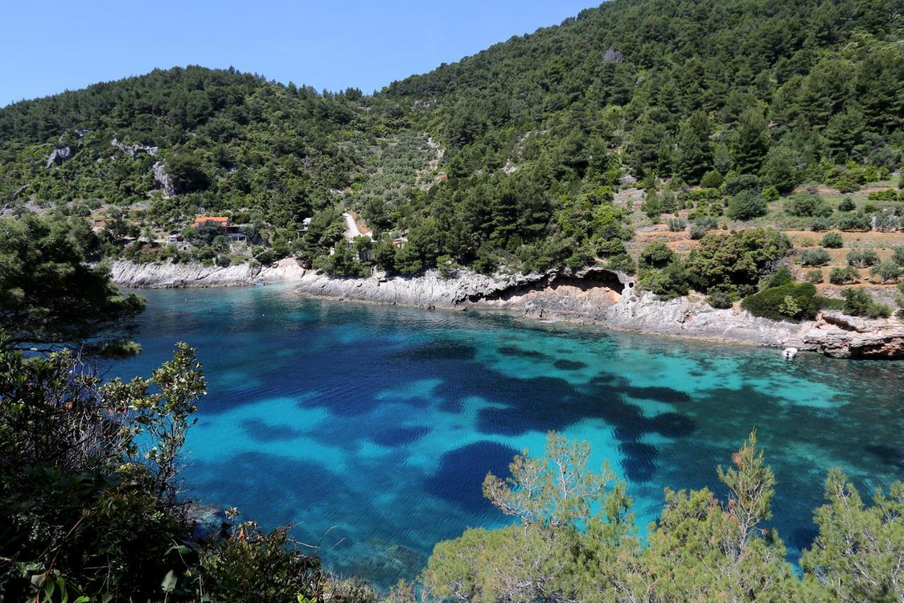 Secluded Fisherman'S Cottage Cove Bacva, Korcula - 9475 Pupnat 외부 사진