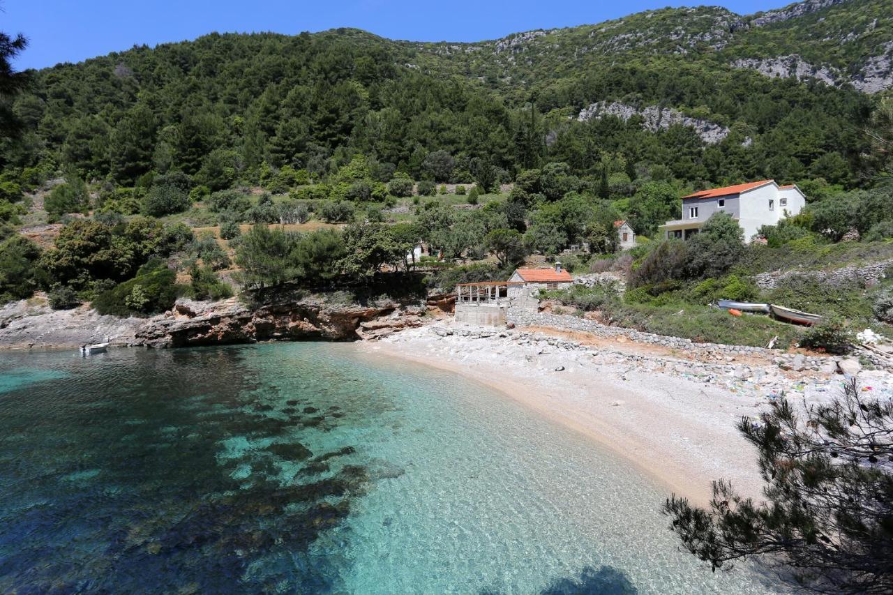 Secluded Fisherman'S Cottage Cove Bacva, Korcula - 9475 Pupnat 외부 사진