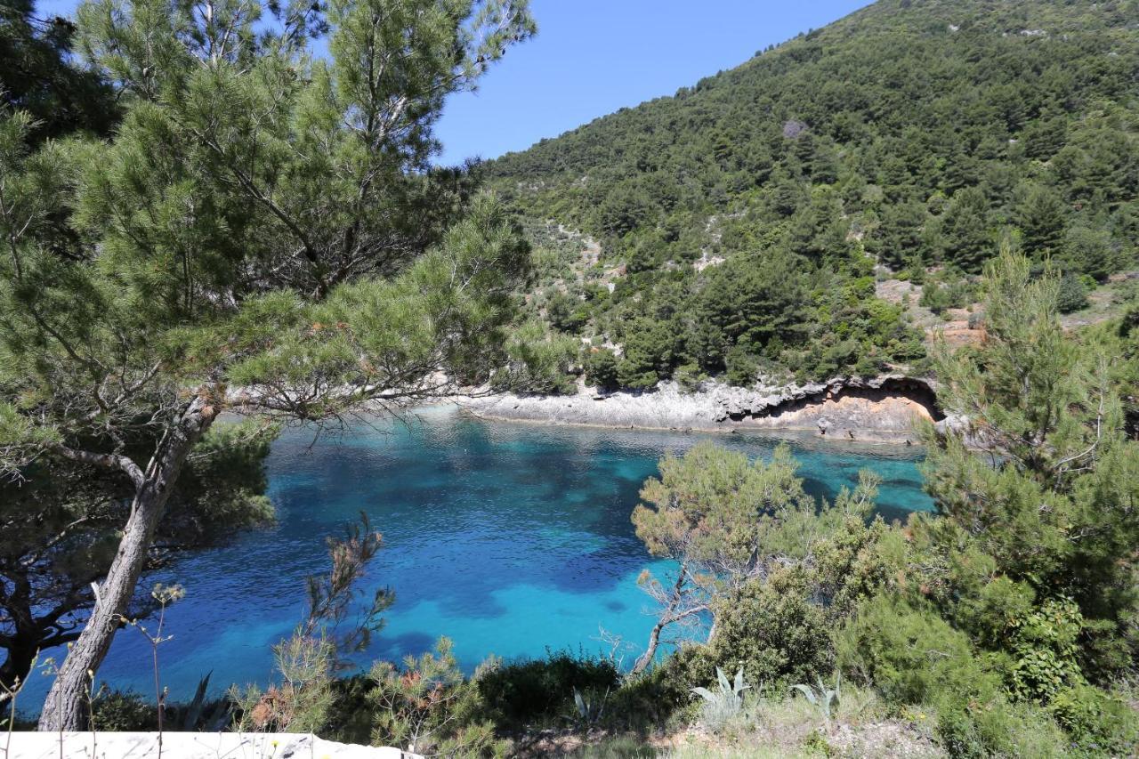 Secluded Fisherman'S Cottage Cove Bacva, Korcula - 9475 Pupnat 외부 사진